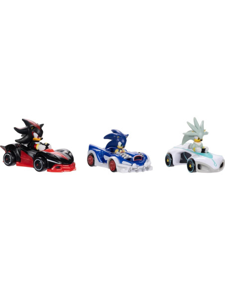 Paquete de Vehículos Die-Cast Sonic 1:64 - Jakks Pacific Paquete de Vehículos Die-Cast Sonic 1:64 - Jakks Pacific