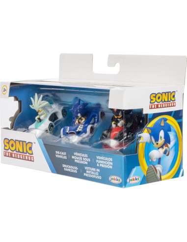Paquete de Vehículos Die-Cast Sonic 1:64 - Jakks Pacific