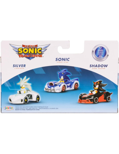Paquete de Vehículos Die-Cast Sonic 1:64 - Jakks Pacific