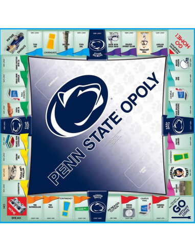 Juego de mesa Penn Stateopoly - Tarde para el cielo - 2-6 jugadores