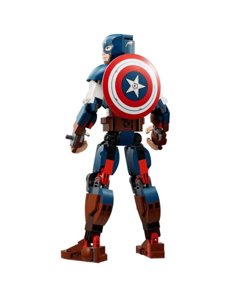 Figura de Construcción Capitán América LEGO 25 cm Articulada Figura de Construcción Capitán América LEGO 25 cm Articulada