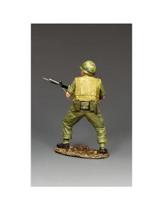 Soldado de Juguete Marine EE. UU. Vietnam 1:30 Pewter 6 cm 2