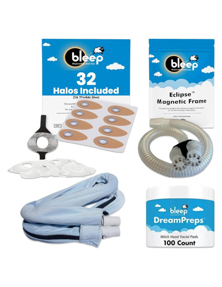 Kit de Inicio CPAP Bleep Eclipse | Máscara Nasal y Accesorios Kit de Inicio CPAP Bleep Eclipse | Máscara Nasal y Accesorios