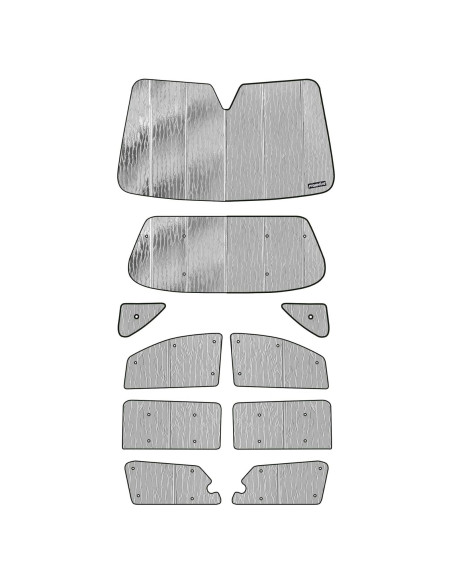 Protector Solar Plegable Pigenius para Toyota Sienna 2011-2020 Protector Solar Plegable Pigenius para Toyota Sienna 2011-2020