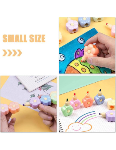 3 Juegos de Marcadores Coloridos DIYEAH para Diario y Scrapbooking