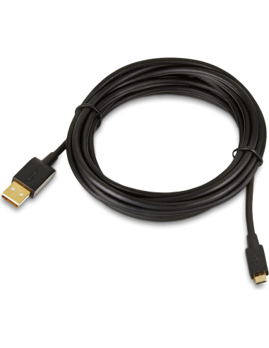 Cable USB 2.0 Amazon Basics A-Macho a Micro B 3.05m Negro