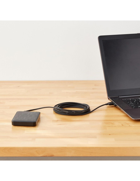 Cable USB 2.0 Amazon Basics A-Macho a Micro B 3.05m Negro Cable USB 2.0 Amazon Basics A-Macho a Micro B 3.05m Negro