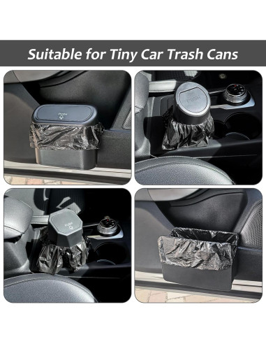Bolsas de Basura Mini Accmor 30x30cm 90 Unidades para Auto