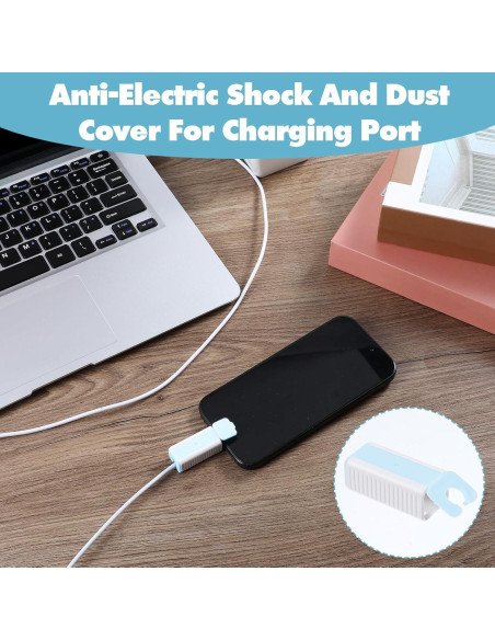 10 Protectores de Cables USB a Prueba de Bebés PVC 10 Protectores de Cables USB a Prueba de Bebés PVC