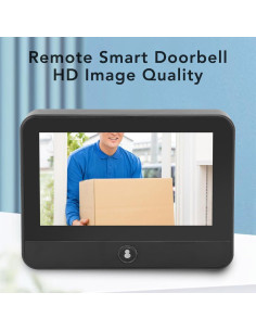 Cámara de Timbre Inteligente Yunir 1080P con Pantalla 4.3" 2