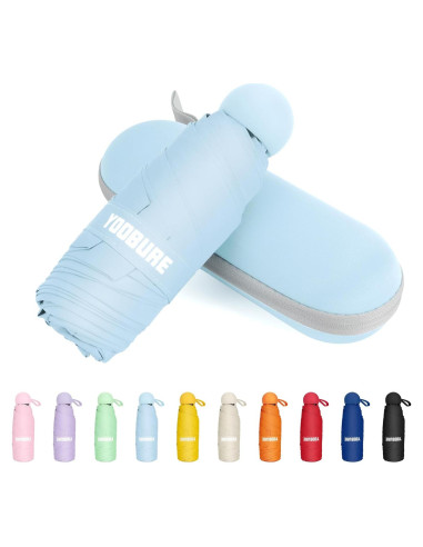 Paraguas Compacto Portátil Yoobure Mini 102 cm UV y Lluvia