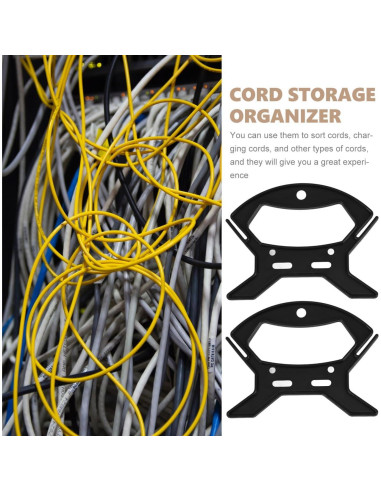 Organizador de Cuerda Homoyoyo 10 Pcs Enrollador de Cable