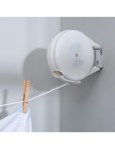 Cuerda Retráctil para Ropa Honey-Can-Do DRY-01113 12.19m Cuerda Retráctil para Ropa Honey-Can-Do DRY-01113 12.19m