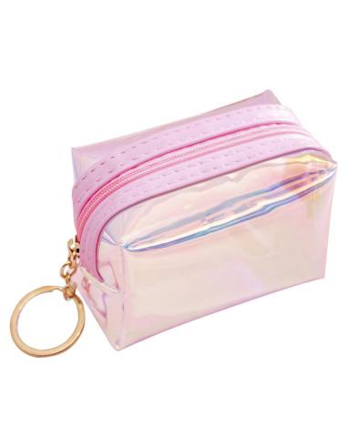 Monedero de Mujeres AdiStylinno Rosa Brillante 9x7x5 cm
