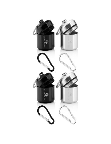 Estuche Portátil para Pastillas MirTouch - Mini Impermeable 4 Unidades