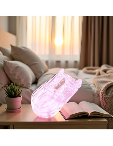 Cortador de Pastillas Rosa Calsgkspray con Almacenamiento