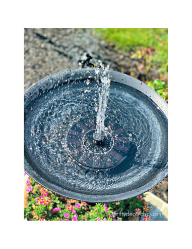 Bomba de Fuente Solar VIVII 1.4W para Jardín y Acuario