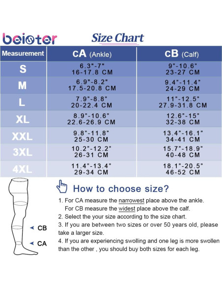 Calcetines de Compresión Beister 20-30 mmHg 4X Grande Beige Calcetines de Compresión Beister 20-30 mmHg 4X Grande Beige
