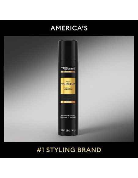 TRESemmé Spray Raíz Toque Temporal Color Negro 70.87 ml TRESemmé Spray Raíz Toque Temporal Color Negro 70.87 ml