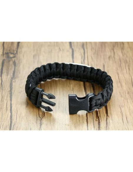 Pulsera de Alerta Médica LiFashion LF de Acero Inoxidable 23cm Pulsera de Alerta Médica LiFashion LF de Acero Inoxidable 23cm