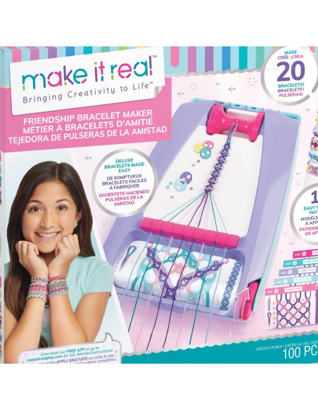 Kit de Pulseras de Amistad Make It Real - 99 Piezas DIY Kit de Pulseras de Amistad Make It Real - 99 Piezas DIY