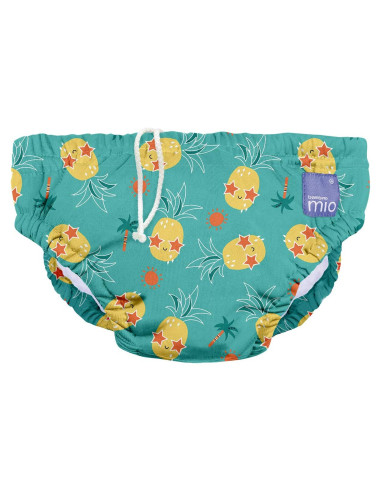 Pañal de Natación Reutilizable Bambino Mio Fiesta Piña S