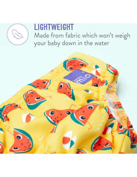 Pañal de Natación Reutilizable Bambino Mio Fiesta Piña S Pañal de Natación Reutilizable Bambino Mio Fiesta Piña S