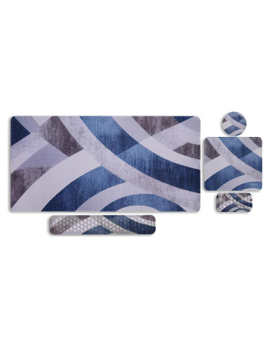 Almohadilla de Juego Ergonómica Mosiso 90x40cm Azul