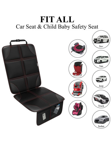 Protector de Asiento de Coche Meolsaek Impermeable Universal