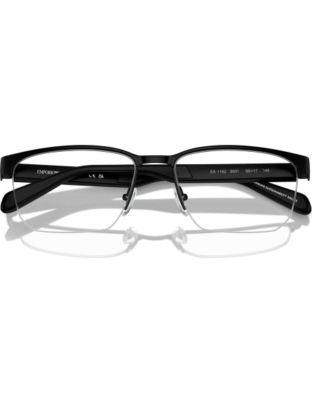 Gafas de Prescripción Emporio Armani EA1162 Hombre Negro Mate Gafas de Prescripción Emporio Armani EA1162 Hombre Negro Mate