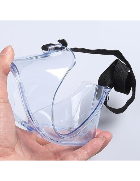 Gafas de Seguridad Antivaho Ajustables 2 Paquetes Blancas Gafas de Seguridad Antivaho Ajustables 2 Paquetes Blancas