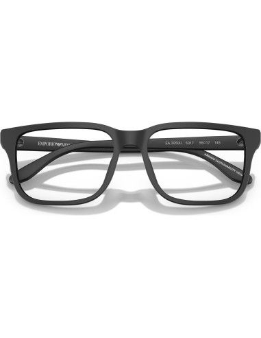 Gafas de Prescripción Emporio Armani EA3250U Negro Mate 56mm