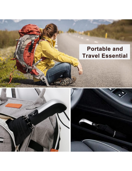 Paraguas de Viaje TradMall 4 Pack 116.84 cm Auto Abrir Paraguas de Viaje TradMall 4 Pack 116.84 cm Auto Abrir