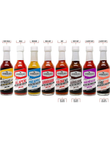 Salsa Picante Adoboloco Agua de Chile Hawaiano 150ml - Calor Medio