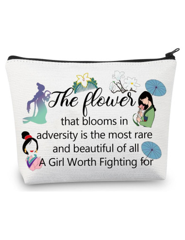 Bolsa de Maquillaje Princesa Mulan 23.1x17x5.3cm Regalo