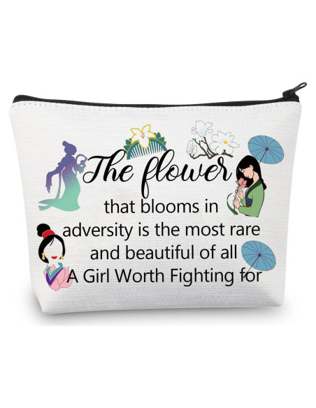 Bolsa de Maquillaje Princesa Mulan 23.1x17x5.3cm Regalo Bolsa de Maquillaje Princesa Mulan 23.1x17x5.3cm Regalo