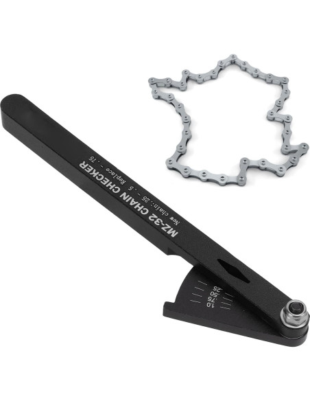 Comprobador de Cadena de Bicicleta Yosoo de Aluminio - Mantenimiento Eficiente Comprobador de Cadena de Bicicleta Yosoo de Aluminio - Mantenimiento Eficiente
