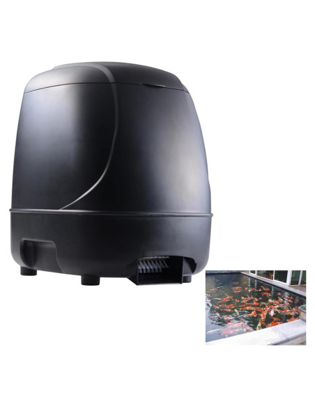 Alimentador Automático de Peces xixibuy 10L Programable Exterior Alimentador Automático de Peces xixibuy 10L Programable Exterior