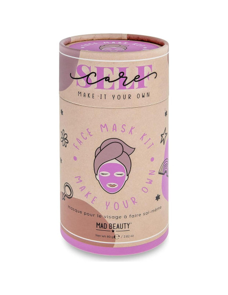 Conjunto de Mascarillas Faciales Mad Beauty DIY Lavanda 80g Conjunto de Mascarillas Faciales Mad Beauty DIY Lavanda 80g