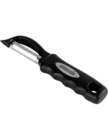 Pelador de Verduras Restaurantware 19 cm Acero Inoxidable Negro