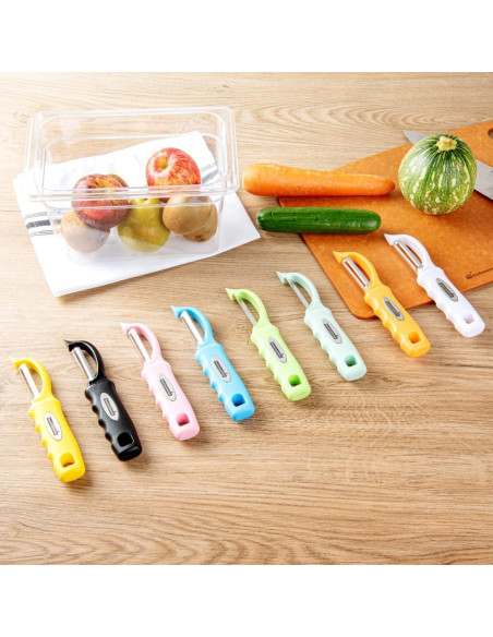Pelador de Verduras Restaurantware 19 cm Acero Inoxidable Negro Pelador de Verduras Restaurantware 19 cm Acero Inoxidable Negro
