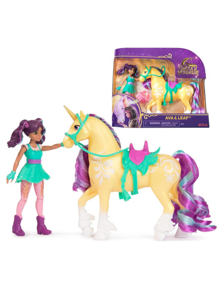 Set Academia Unicornio Ava y Leaf con Accesorios - 4 a 13 años Set Academia Unicornio Ava y Leaf con Accesorios - 4 a 13 años