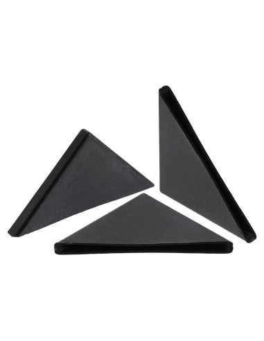 Protectores de Esquinas de Plástico uxcell 50 Pcs 2x50mm Negro