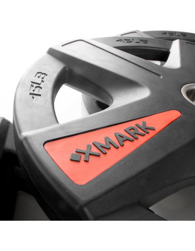 Conjunto de Discos de Pesas Olímpicas XMark Texas Star 9.07 kg
