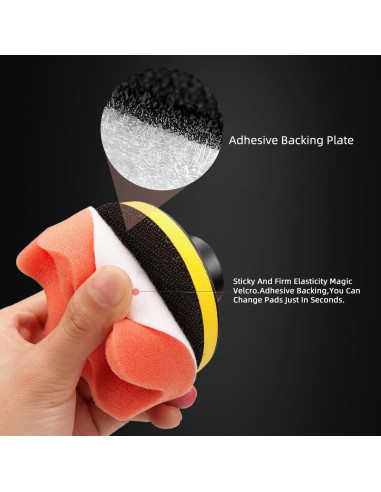 Kit de Pulido ZFE 32 Piezas 3'' (80mm) para Taladro