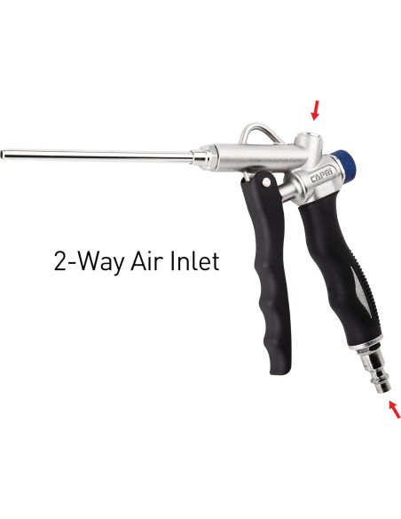 Pistola de Aire Capri Tools CP21089 150 PSI 2 Vías Aluminio Pistola de Aire Capri Tools CP21089 150 PSI 2 Vías Aluminio
