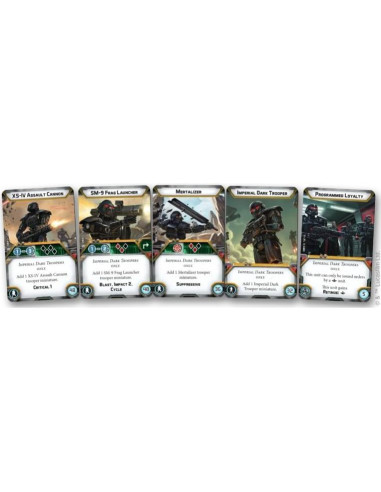 Star Wars: Legion Dark Troopers Imperiales - Miniaturas 7 Unidades