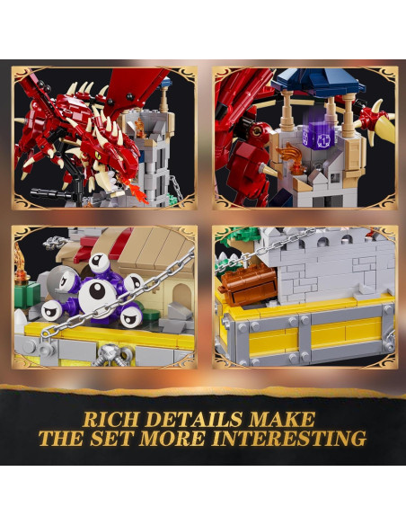 Castillo Medieval Dragones WINNER SPACE 927 Piezas Castillo Medieval Dragones WINNER SPACE 927 Piezas