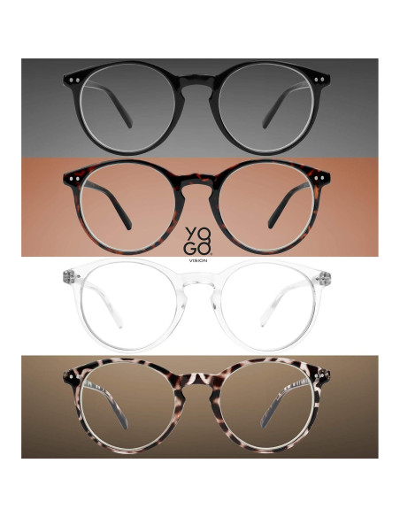 Gafas de Lectura Yogo Vision Anti Luz Azul 4 PARES 2.5x Gafas de Lectura Yogo Vision Anti Luz Azul 4 PARES 2.5x