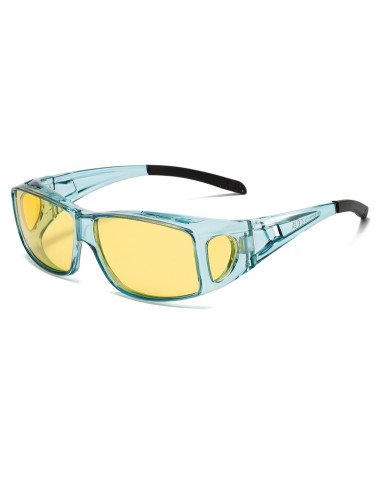 Gafas de Conducción Nocturna CARFIA - Lentes Polarizados Amarillos HD